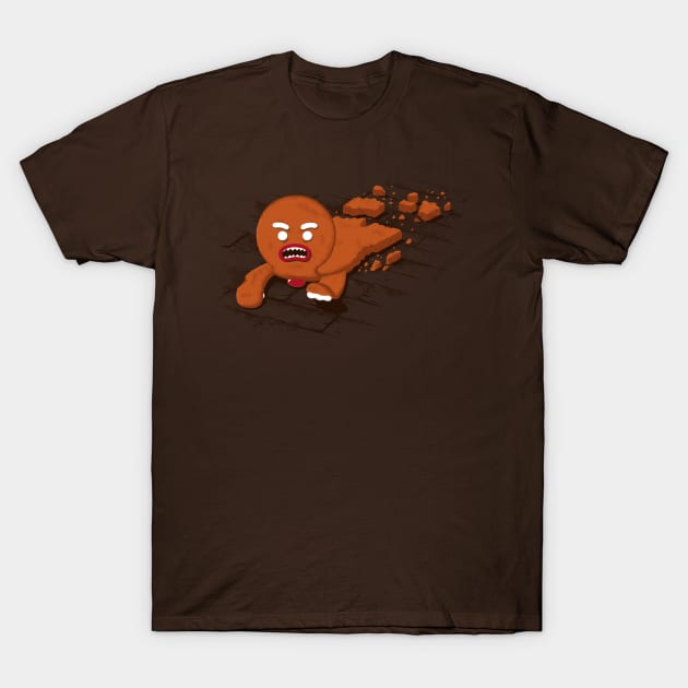 Walking cookie T-Shirt by 2mz